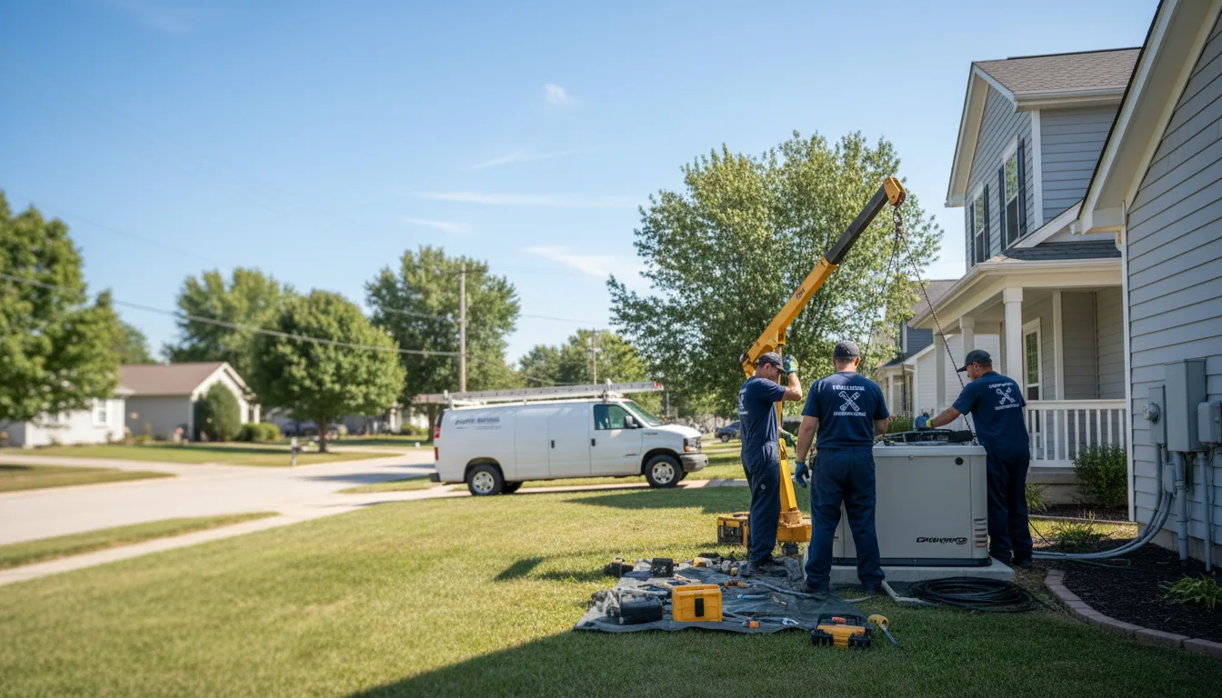 Generator Installation in Evansville, WY near me